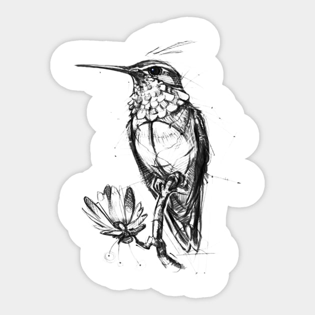 Bird Sticker by hitext